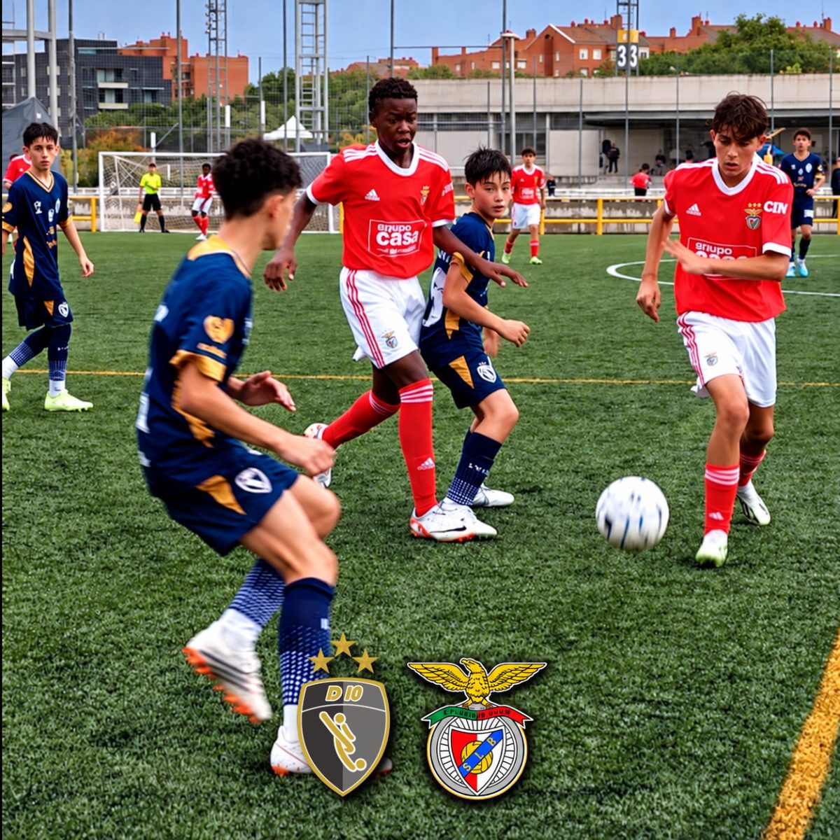 D10 Football Club ante Sport Lisboa e Benfica
